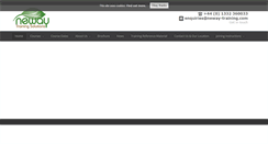 Desktop Screenshot of neway-training.com