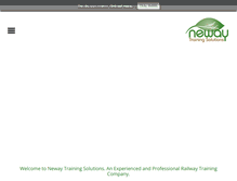 Tablet Screenshot of neway-training.com